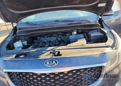 2017 Kia Sedona Lx из США, поврежденный, VIN KNDMB5C11H6251261